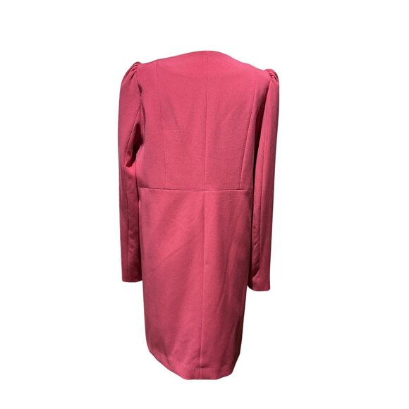 H&M womens Size 10 Coat Jacket Elegant Formal Blazer Pink Workwear Outwear - Picture 5 of 11